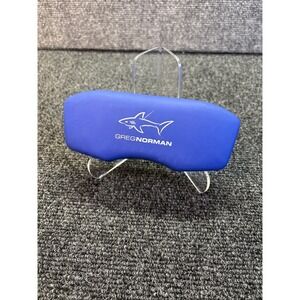 Greg Norman~Authentic Case with Cloth Pouch~Blue~New
